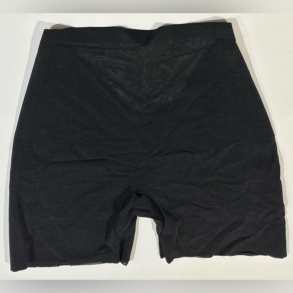 Skims Size XL Sheer Sculp Low Black Short Shapewear Panty Girdle Open Crotch - Picture 9 of 15